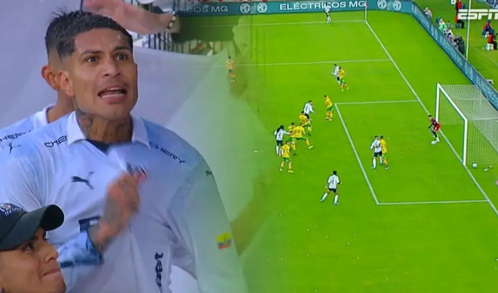 Paolo Guerrero marcó su segundo gol en la Copa Sudamericana 2023. Foto: StarPlus