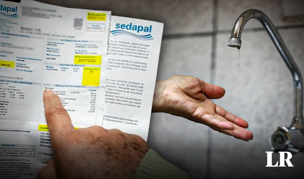 Revisa cuánto debes pagar por el servicio de agua. Foto: composición LR/Jazmín Ceras