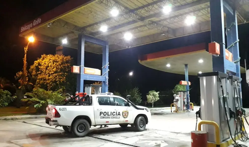 El grifo se ubica cerca al óvalo de Uchugulla. Foto: Facebook/Rober Chumbe Rojas El grifo se ubica cerca al óvalo de Uchugulla. Foto: Facebook/Rober Chumbe Rojas