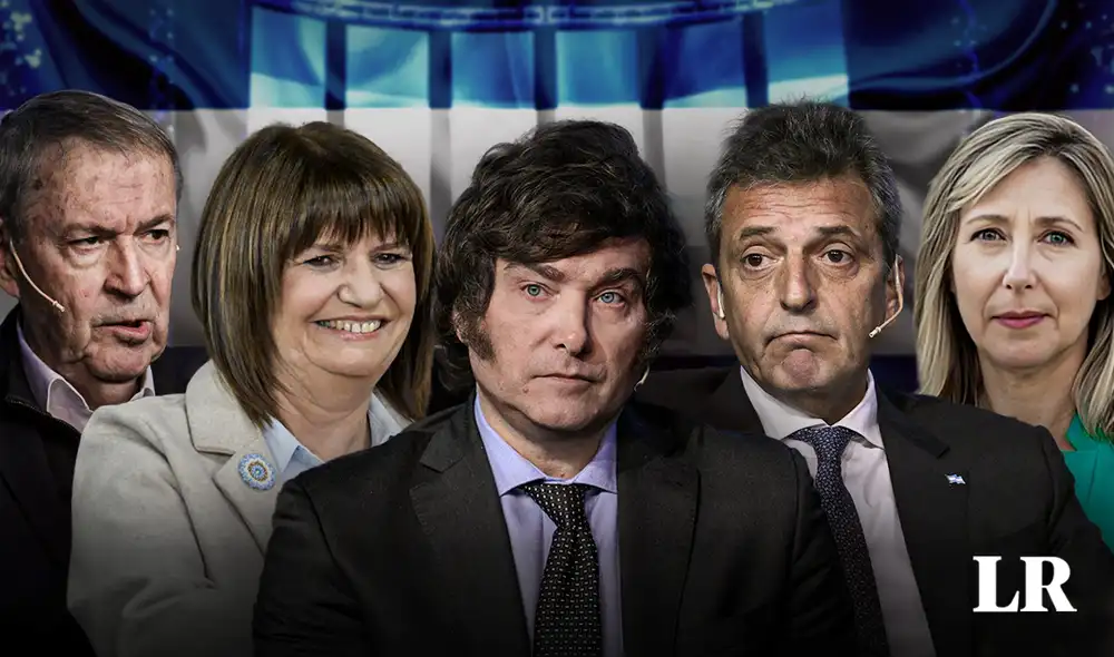 Conoce más detalles del primer encuentro entre los candidatos presidenciales de Argentina 2023. Foto: composición de Jazmin Ceras/La República/AFP Conoce más detalles del primer encuentro entre los candidatos presidenciales de Argentina 2023. Foto: composición de Jazmin Ceras/La República/AFP