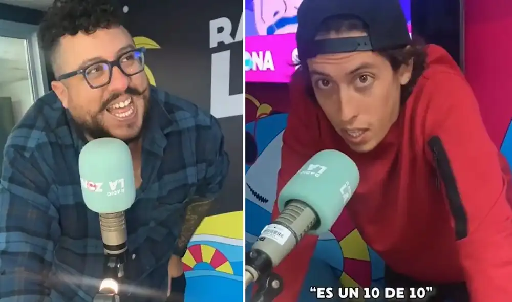 El 'Cholo' Mena y Mateo Garrido Lecca sorprendieron al público al revelar sus peores anécdotas amorosas. Foto: composición LR/captura TikTok