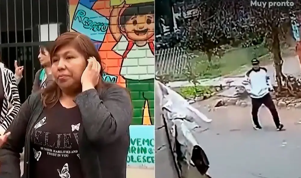 Escolar no sufrió daños mayores. Foto y video: Latina