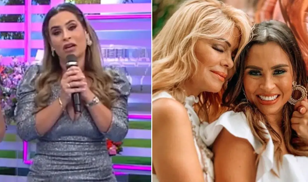 Gisela Valcárcel fue una de las invitadas especiales en el aniversario de 'América Hoy'. Foto: Composición LR/Captura América TV/Ethel Pozo/Instagram Gisela Valcárcel fue una de las invitadas especiales en el aniversario de 'América Hoy'. Foto: Composición LR/Captura América TV/Ethel Pozo/Instagram