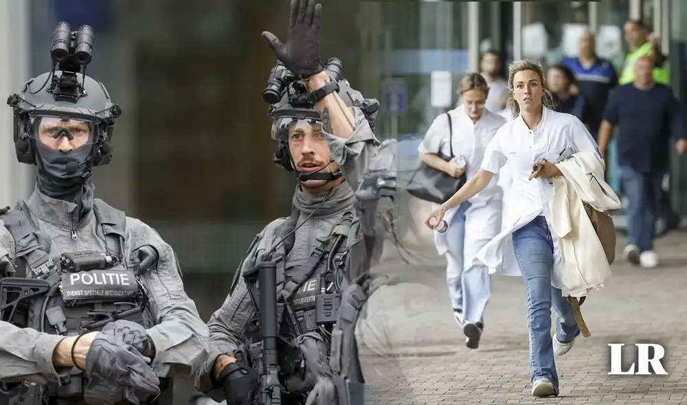 Varias personas fueron evacuadas del Centro Médico de Róterdam tras un doble tiroteo en la ciudad. Foto: composición LR/EFE Varias personas fueron evacuadas del Centro Médico de Róterdam tras un doble tiroteo en la ciudad. Foto: composición LR/EFE