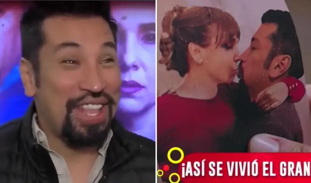 Aldo Miyashiro y ÉrikaVillalobos aparecieron besándose en primer capítulo de 'Perdóname'. Foto: Composición LR/Captura América TV
