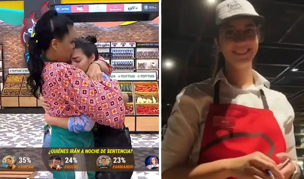 Mariela Zanetti cautivó al protagonizar un tierno momento con Sirena Ortiz. Foto: composición LR/Captura Latina/TikTok