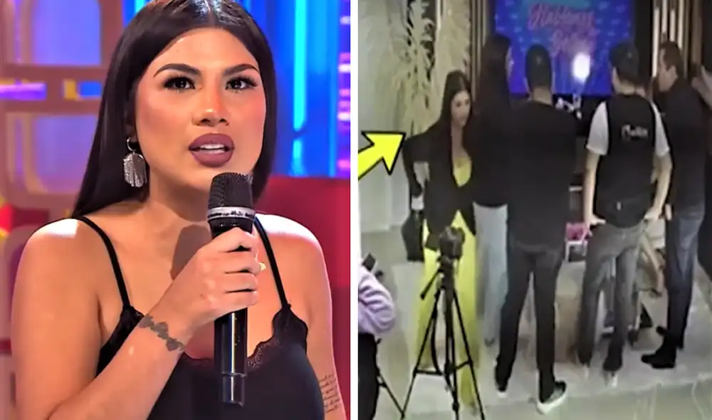 Brunella Torpoco reveló que en todo momento sintió que le faltaron el respeto en aquella entrevista. Foto: composición LR/América TV/Willax TV - Video: Willax TV