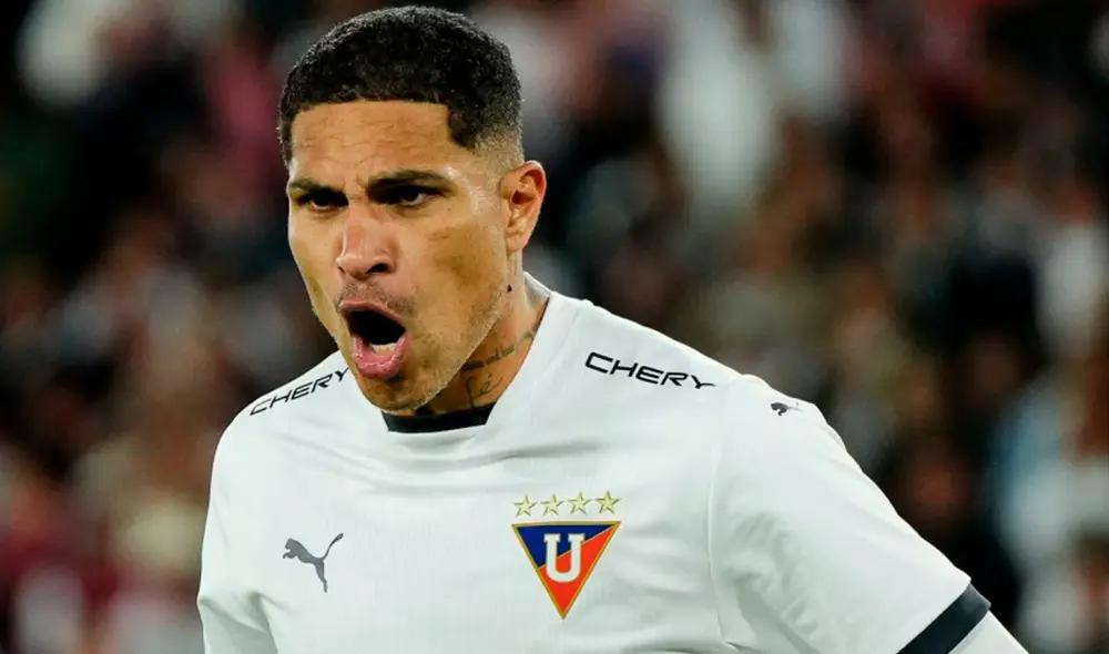 Paolo Guerrero marcó su primer doblete con LDU Quito. Foto: LDU Quito