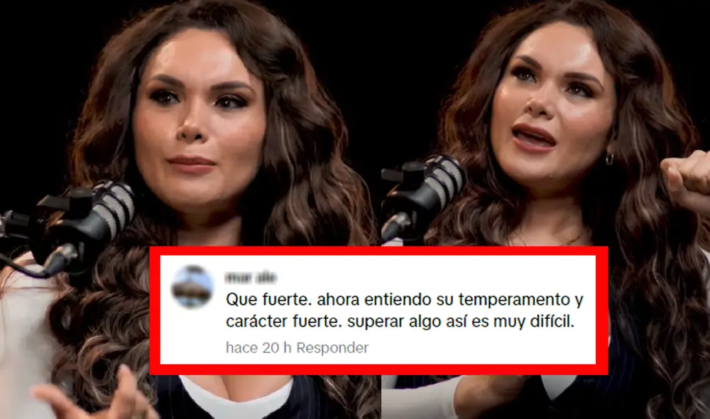 Génesis Tapia reveló diversos episodios de su niñez y adolescencia en conversación con la psicóloga Lizbeth Cueva. Foto: composición LR/YouTube/Todos sanamos - Video: YouTube/Todos sanamos
