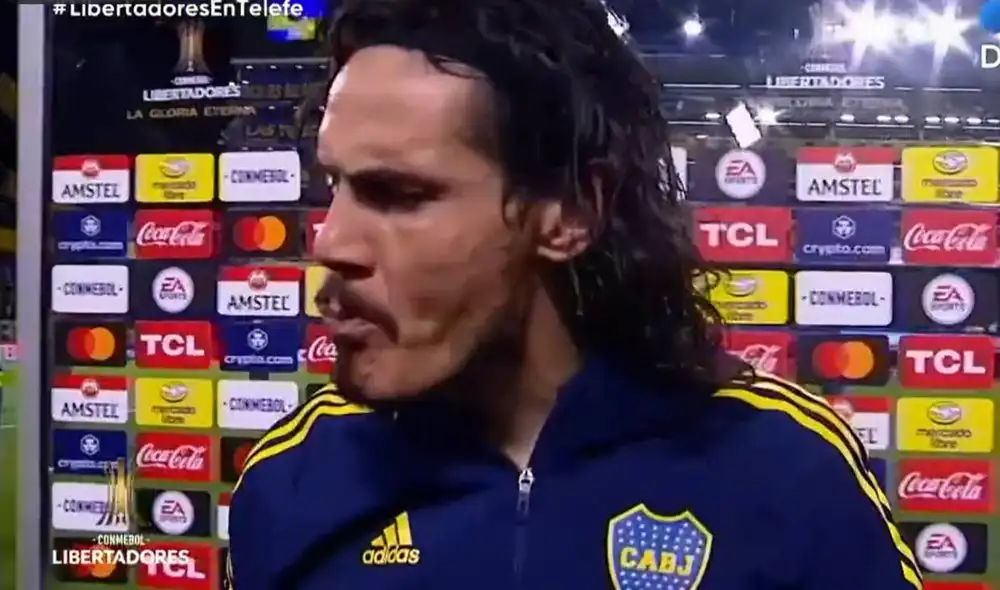 Boca Juniors y Palmeiras igualaron sin goles por la ida de las semifinales de la Libertadores. Foto: captura Twitter