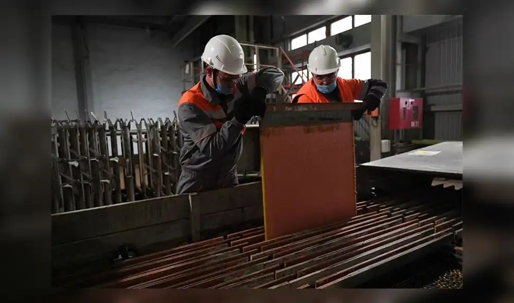 Perumin 36. Perú produjo 2,5 milloneste de toneladas de cobre en 2022. Este 2023, se espera mejorar la cifra. Foto: AFP Perumin 36. Perú produjo 2,5 milloneste de toneladas de cobre en 2022. Este 2023, se espera mejorar la cifra. Foto: AFP