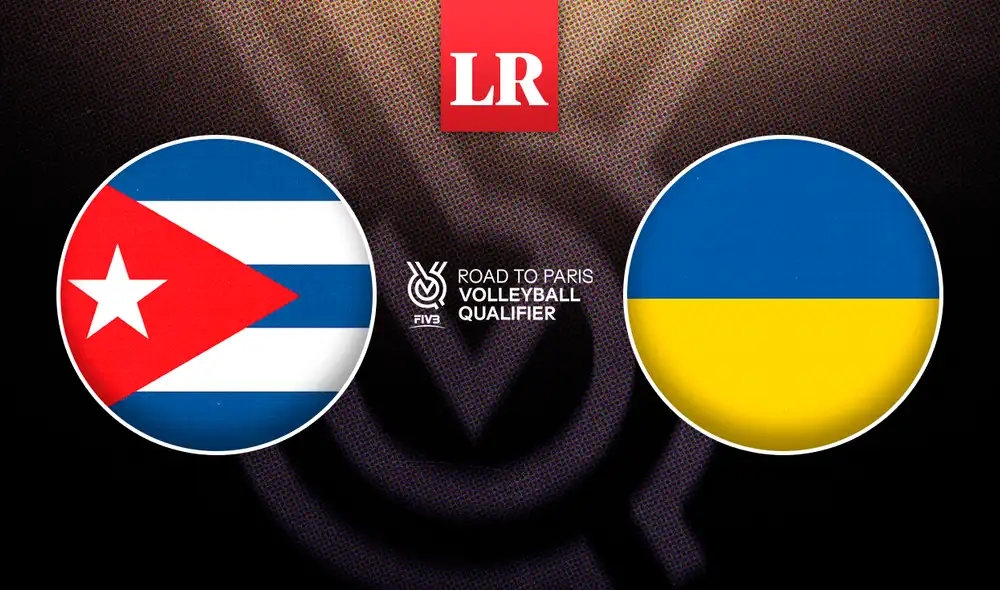 Revive el minuto a minuto del partido de vóley Cuba vs. Ucrania EN VIVO por el arranque del Preolímpico de Voleibol Masculino 2023. Foto: composición LR/FIVB