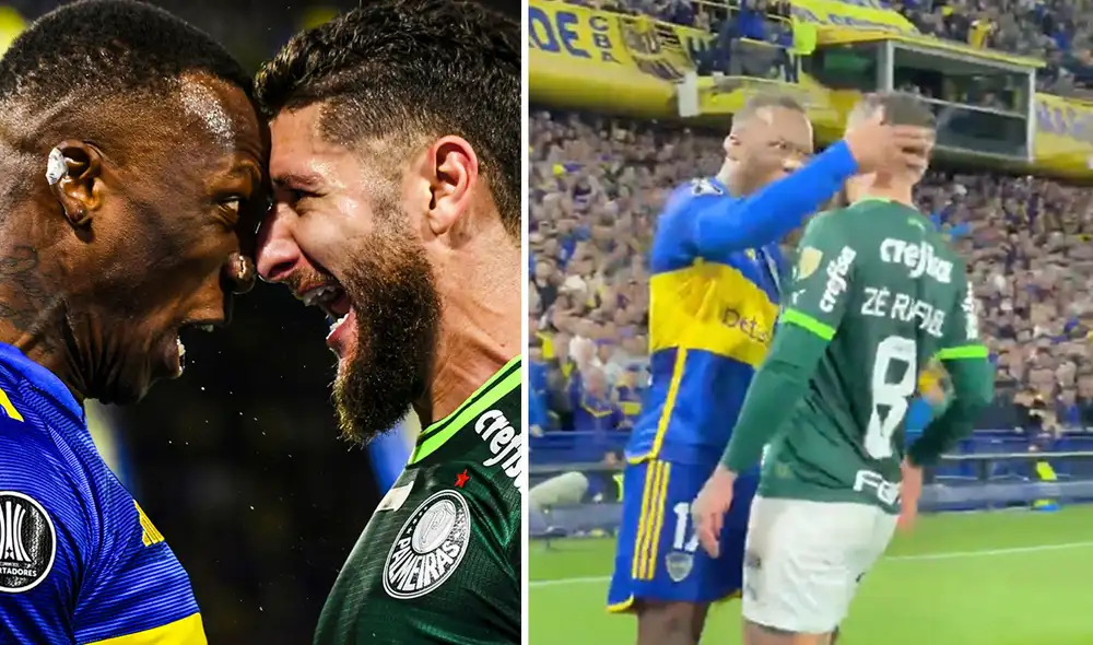 Luis Advíncula fue titular en el empate de Boca Juniors por Copa Libertadores. Foto: composición LR/TNT Sports/Pluto TV - Video: Pluto TV