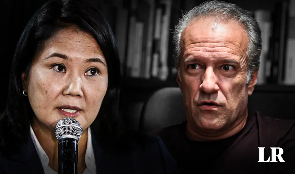Keiko Fujimori expresó a apoyo a la familia del congresista de Fuerza Popular, Hernando Guerra García. Foto: composición de Jazmin Ceras/ La República/ Carlos Félix- Video: Omar Coca/ LR