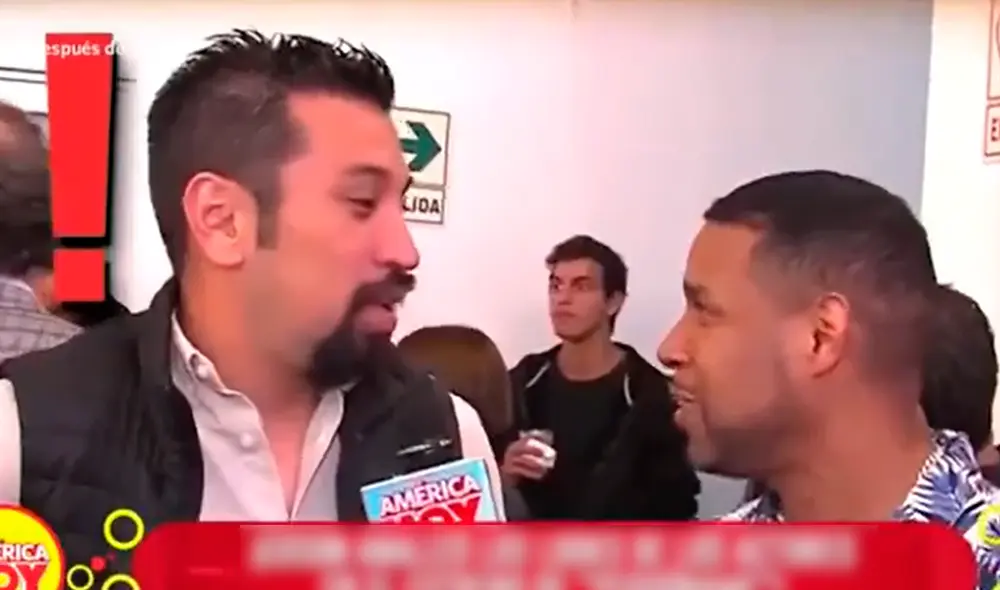Aldo Miyashiro pasó anecdótico momento. Foto: captura de América TV - Video: América TV Aldo Miyashiro pasó anecdótico momento. Foto: captura de América TV - Video: América TV