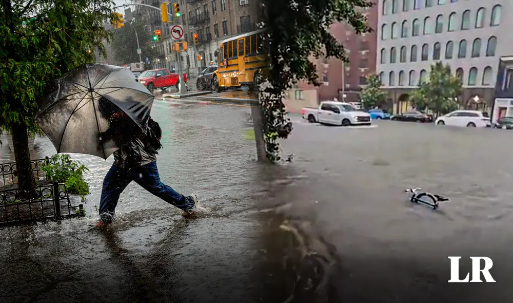 El Servicio Meteorológico Nacional advirtió que la alerta de inundaciones se mantiene hasta la mañana del sábado 30 de septiembre. Foto: composición de Jazmin Ceras/The New York Times El Servicio Meteorológico Nacional advirtió que la alerta de inundaciones se mantiene hasta la mañana del sábado 30 de septiembre. Foto: composición de Jazmin Ceras/The New York Times