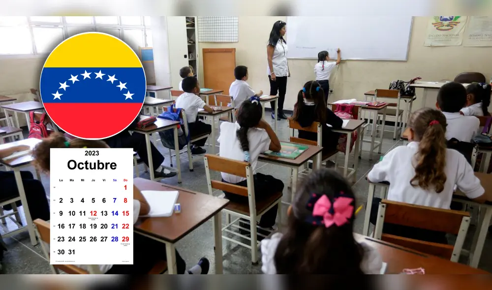 Autoridades venezolanas anunciaron la fecha del inicio de clases. Foto: composición LR/Últimas Noticias/Vecteezy/Calendarpedia