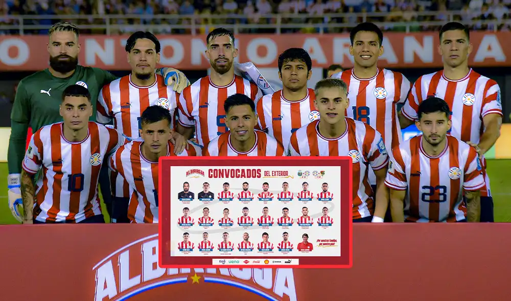 La selección paraguaya no ha ganado ningún partido en las dos primeras fechas de Eliminatorias 2026. Foto: composición LR/AFP La selección paraguaya no ha ganado ningún partido en las dos primeras fechas de Eliminatorias 2026. Foto: composición LR/AFP