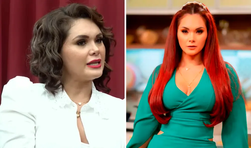 Génesis Tapia habló de su pasado en TV. Foto: composición LR/YouTube/LP Derecho Génesis Tapia habló de su pasado en TV. Foto: composición LR/YouTube/LP Derecho