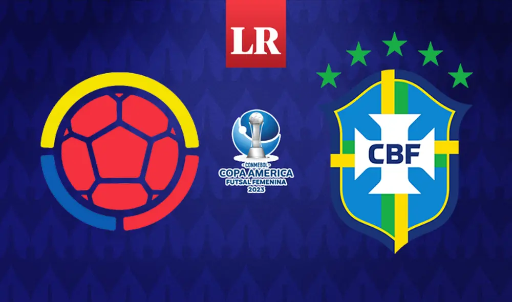¿A qué hora y dónde ver Colombia vs. Brasil? Consulta aquí todo sobre el partido de semifinales de la Copa América Futsal Femenina 2023. Foto: composición LR