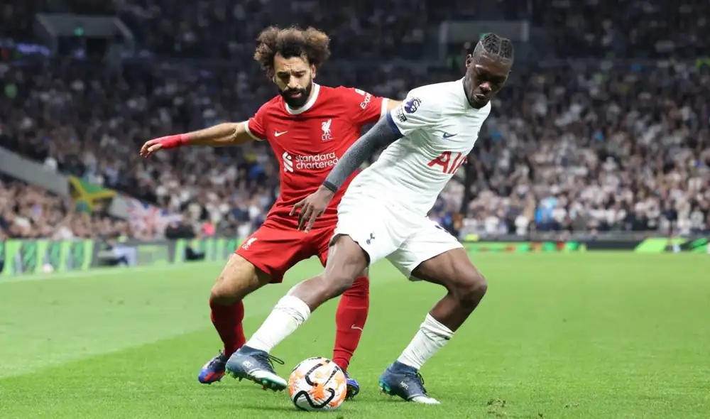 Liverpool cayó ante Tottenham y perdió la chance de ser líder de la Premier League. Foto: EFE Liverpool cayó ante Tottenham y perdió la chance de ser líder de la Premier League. Foto: EFE