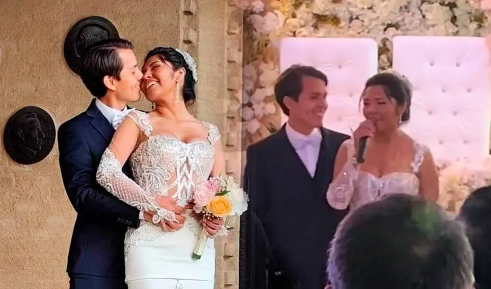 Celebración en Suecia. Cantante está oficialmente casada. Foto: composición LR/ Dj Mont Sweden/TikTok