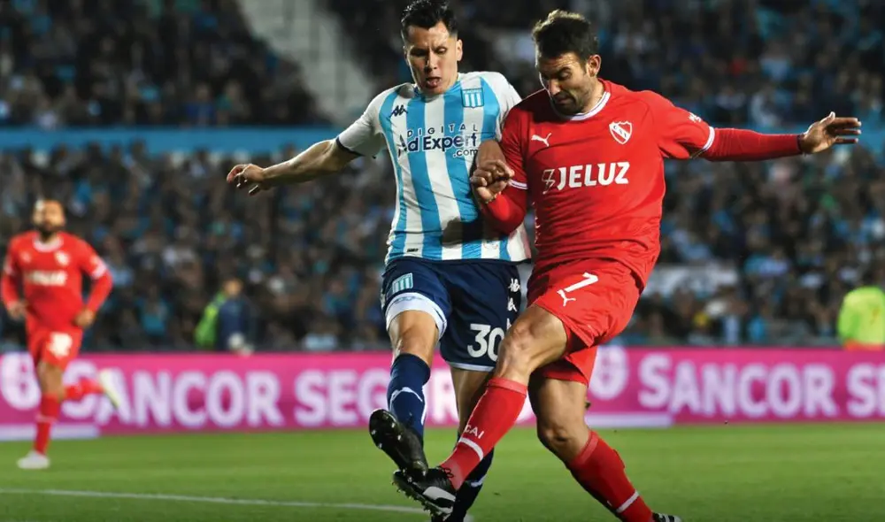 Racing vs. Independiente jugaron en Avellaneda. Foto: Racing Club Racing vs. Independiente jugaron en Avellaneda. Foto: Racing Club