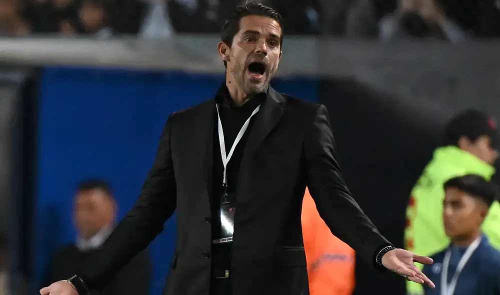 Fernando Gago era técnico de Racing desde el 2021. Foto: AFP Fernando Gago era técnico de Racing desde el 2021. Foto: AFP
