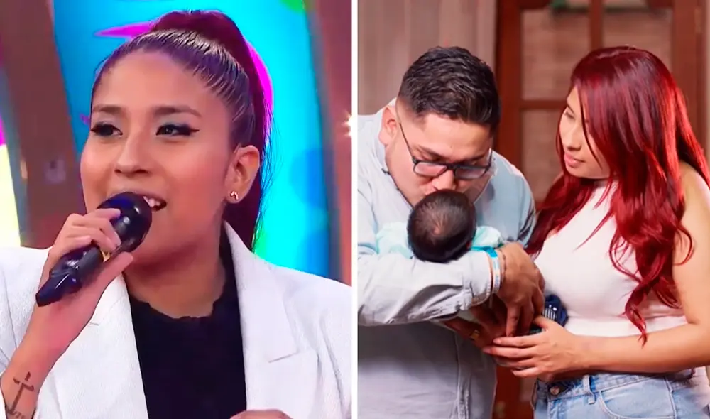 Azucena Calvay se mostró emocionada por regresar a los escenarios. Foto: composición LR / América TV / Instagram Azucena Calvay