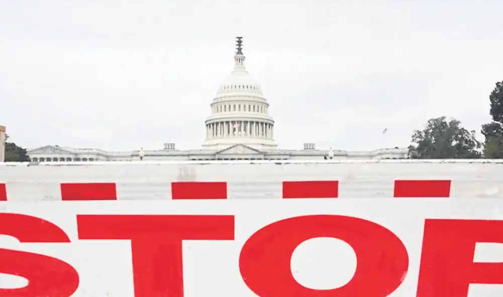 Contra el tiempo. El Senado deberá decidir si aprueba la medida de emergencia “stopgap“. Foto: EFE