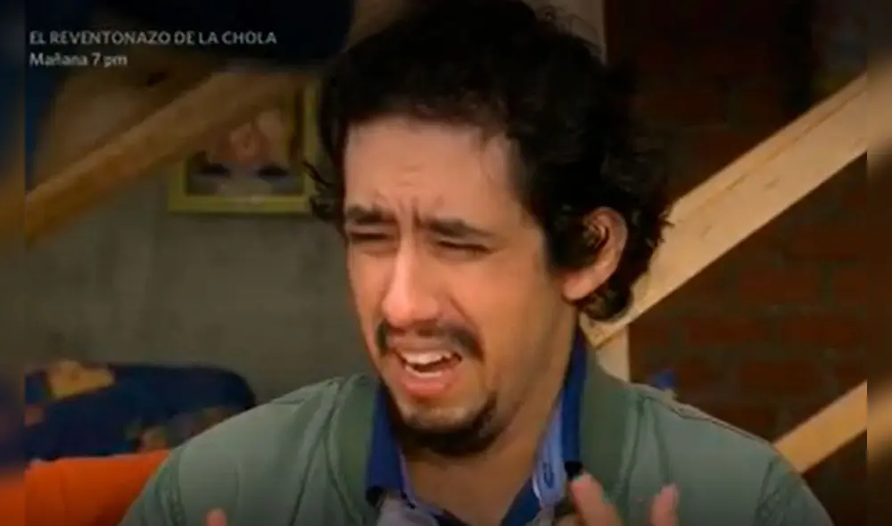 'Happy' llora en 'Al fondo hay sitio' porque Kimberly le engaña. Foto: América TV