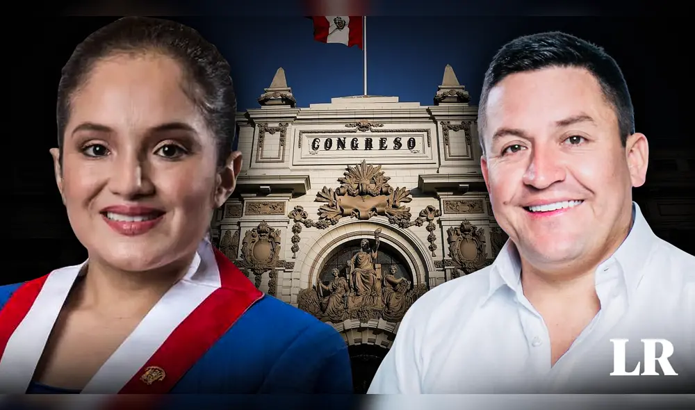 La legisladora Julón no consignó a su esposo en su declaración jurada. Foto: composición de Fabrizio Oviedo/La República/Congreso/difusión