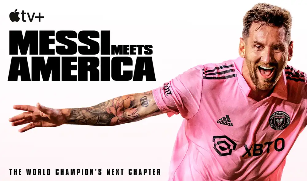 La plataforma de streaming pasará la serie de Lionel Messi en la Major League Soccer. Foto: Apple TV+
