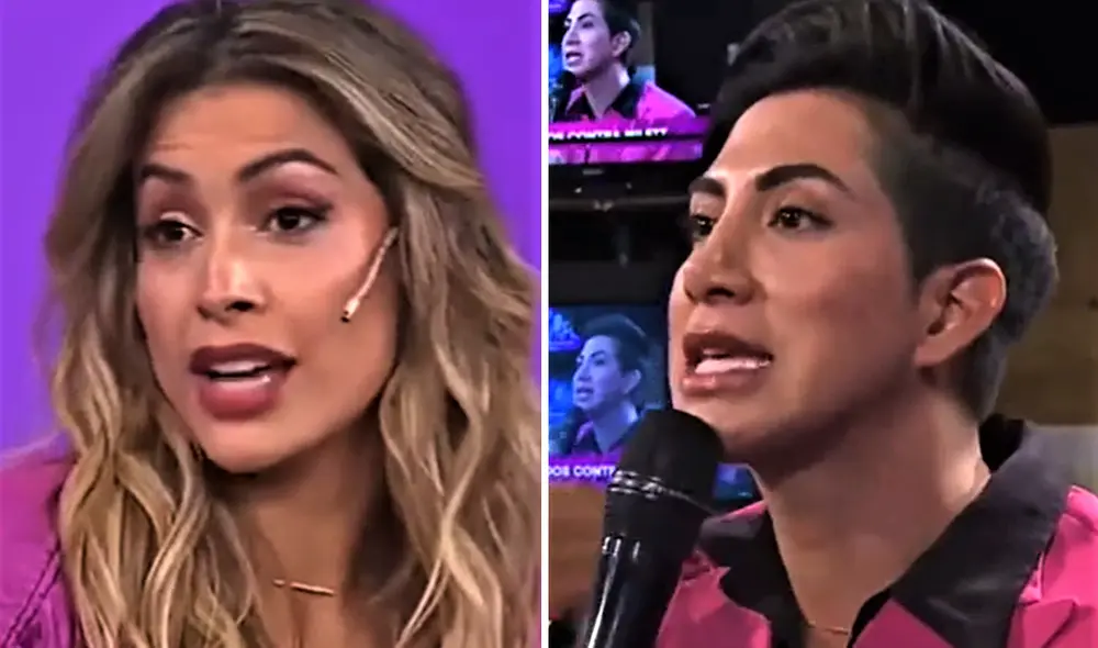 Milett Figueroa le pidió a Antonio Tafur que no hablara más de ella en TV argentina. Foto: composición LR/América TV - Video: América TV Milett Figueroa le pidió a Antonio Tafur que no hablara más de ella en TV argentina. Foto: composición LR/América TV - Video: América TV