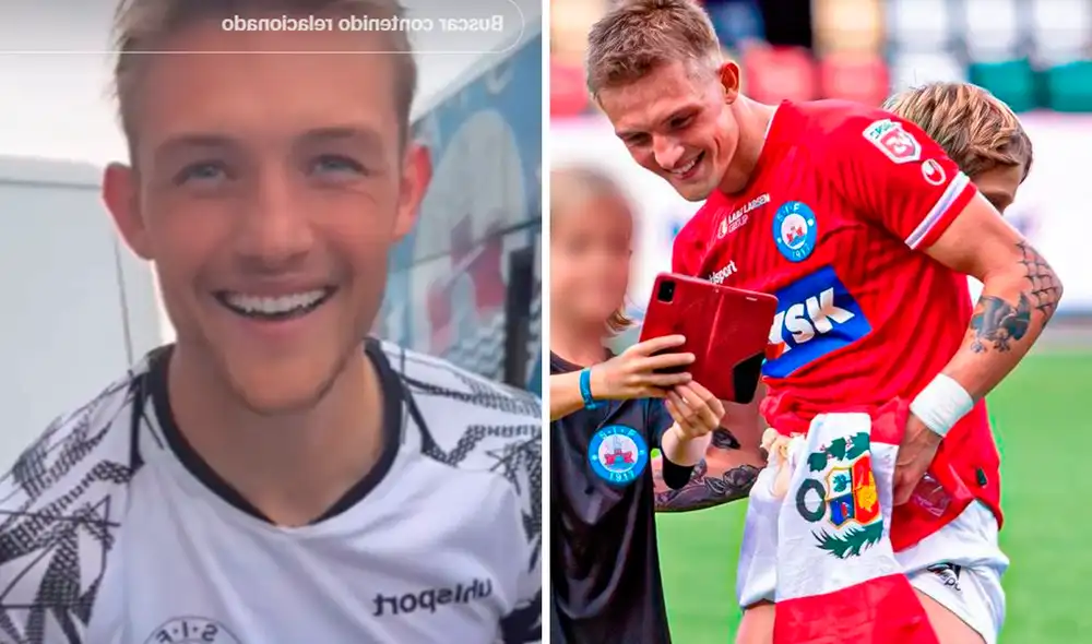 Oliver Sonne ya cuenta con la nacionalidad peruana. Foto: composición LR/Instagram/TikTok Oliver Sonne ya cuenta con la nacionalidad peruana. Foto: composición LR/Instagram/TikTok