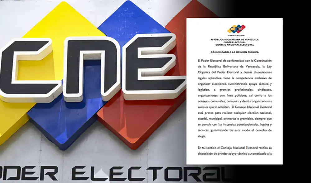 El CNE señaló en un comunicado que busca un proceso confiable, transparente, que estimule la participación de los electores bajo un clima de seguridad. Foto: composición LR/AFP/CNE El CNE señaló en un comunicado que busca un proceso confiable, transparente, que estimule la participación de los electores bajo un clima de seguridad. Foto: composición LR/AFP/CNE