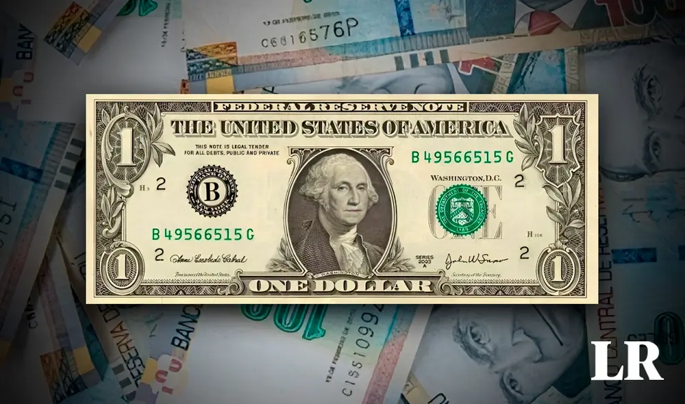 Así es el billete de 1 dólar que vale más de S/2.000 o US$600. Foto: composición de Fabrizio Oviedo/La República/Terra/Perú Travel