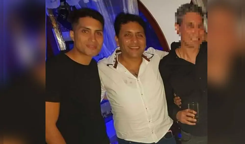 Hermanos. (Izq. a dcha.) Abel y Carlos Valdivia llegaron a la fiesta. Foto: difusión