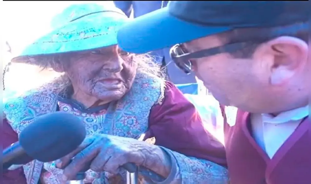 La adulta mayor recibirá una pensión de S/500. Foto: diario viral La adulta mayor recibirá una pensión de S/500. Foto: diario viral