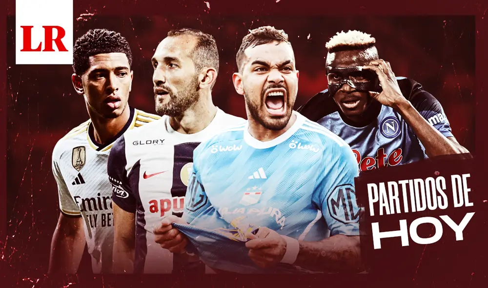 Revisa los partidos de hoy que se jugarán este martes 3 de octubre. Foto: composición GLR/Fabrizio Oviedo Revisa los partidos de hoy que se jugarán este martes 3 de octubre. Foto: composición GLR/Fabrizio Oviedo