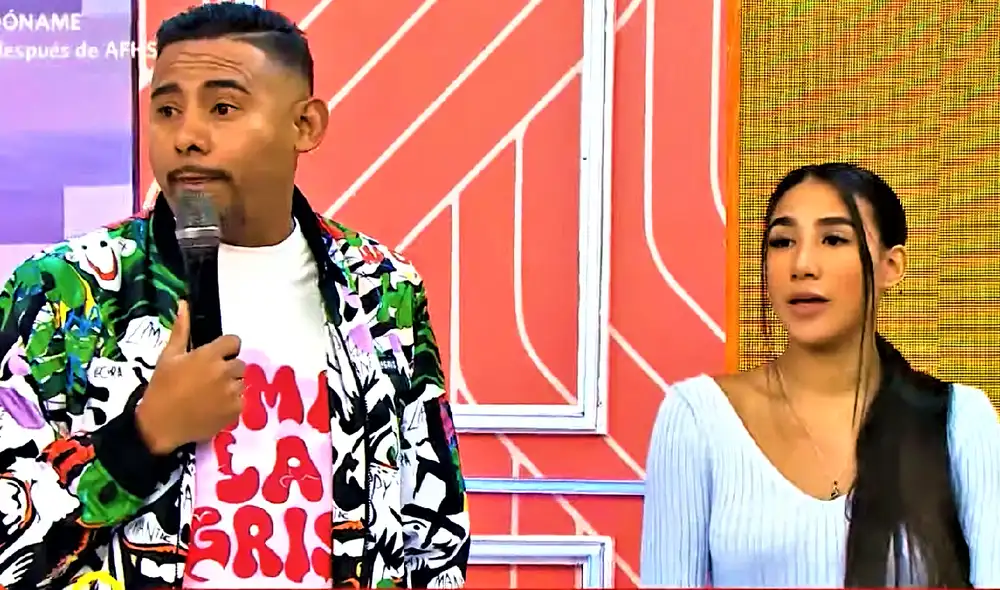 Samahara Lobatón sostuvo que no hablará sobre la controversia por sus comentarios ofensivos y que su abogado abordará ese asunto legal. Foto: América TV - Video: América TV Samahara Lobatón sostuvo que no hablará sobre la controversia por sus comentarios ofensivos y que su abogado abordará ese asunto legal. Foto: América TV - Video: América TV