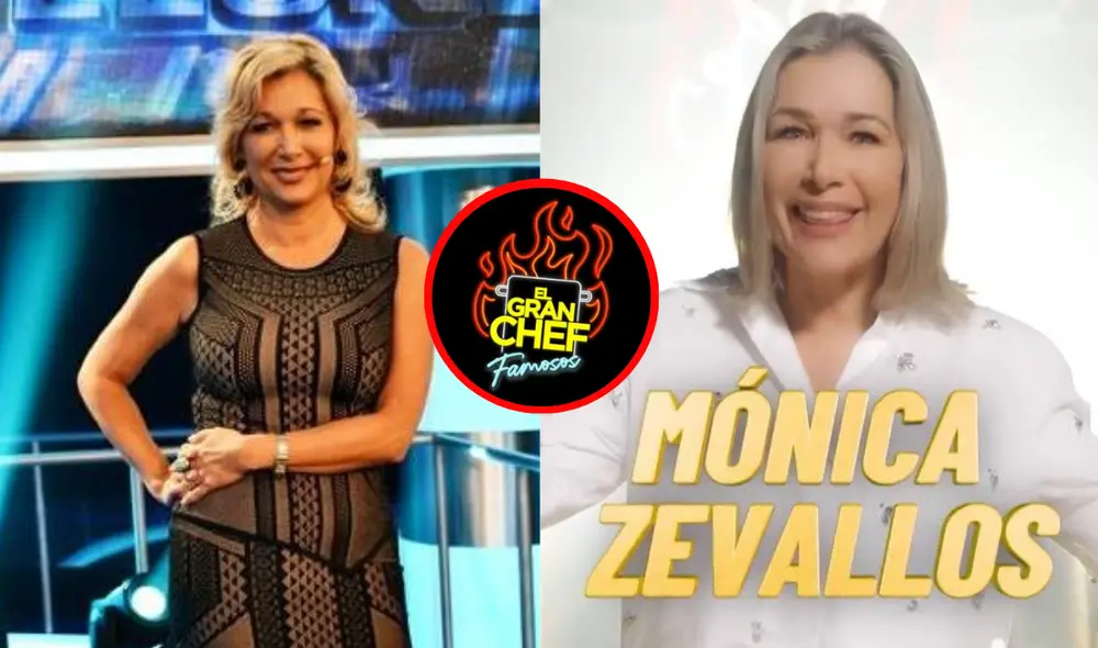 Mónica Zevallos tuvo éxito en la televisión peruana al conducir 'Vale la pena soñar'. Foto: composición LR/captura de TikTok/Mónica Zevallos/Facebook/'El gran chef: famosos'