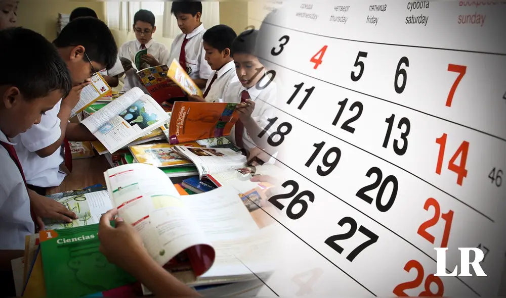 Los días de descanso para los estudiantes son determinados por el Gobierno. Foto: composición LR/Fabrizio Oviedo. Los días de descanso para los estudiantes son determinados por el Gobierno. Foto: composición LR/Fabrizio Oviedo.