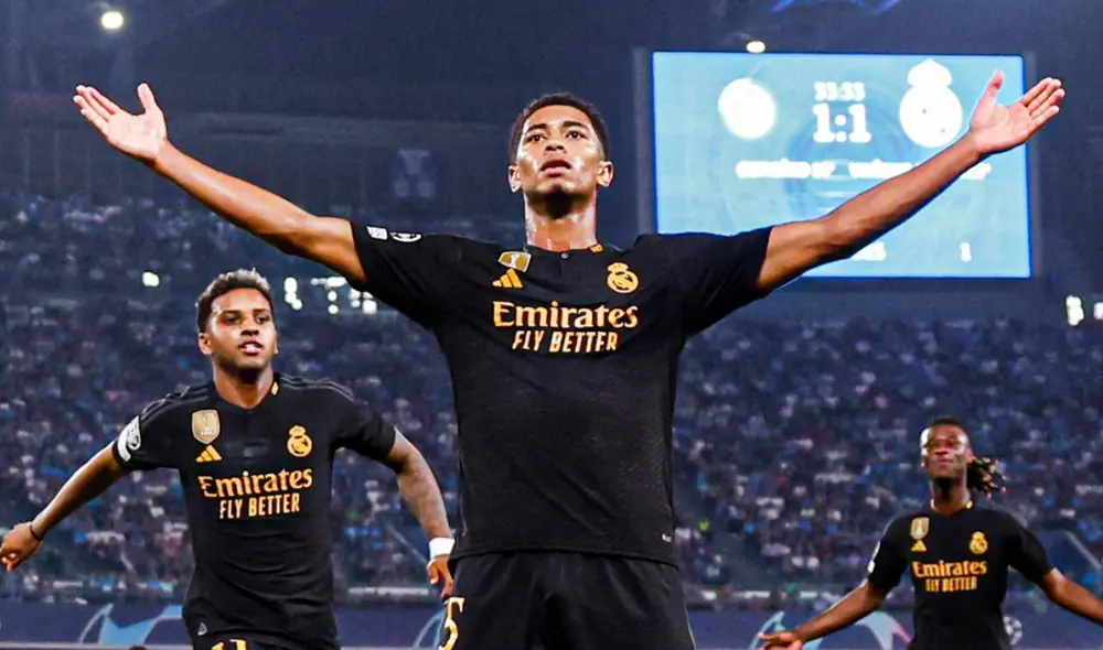 Napoli iba ganando en el primer tiempo, pero Real Madrid le dio vuelta. Foto: EFE