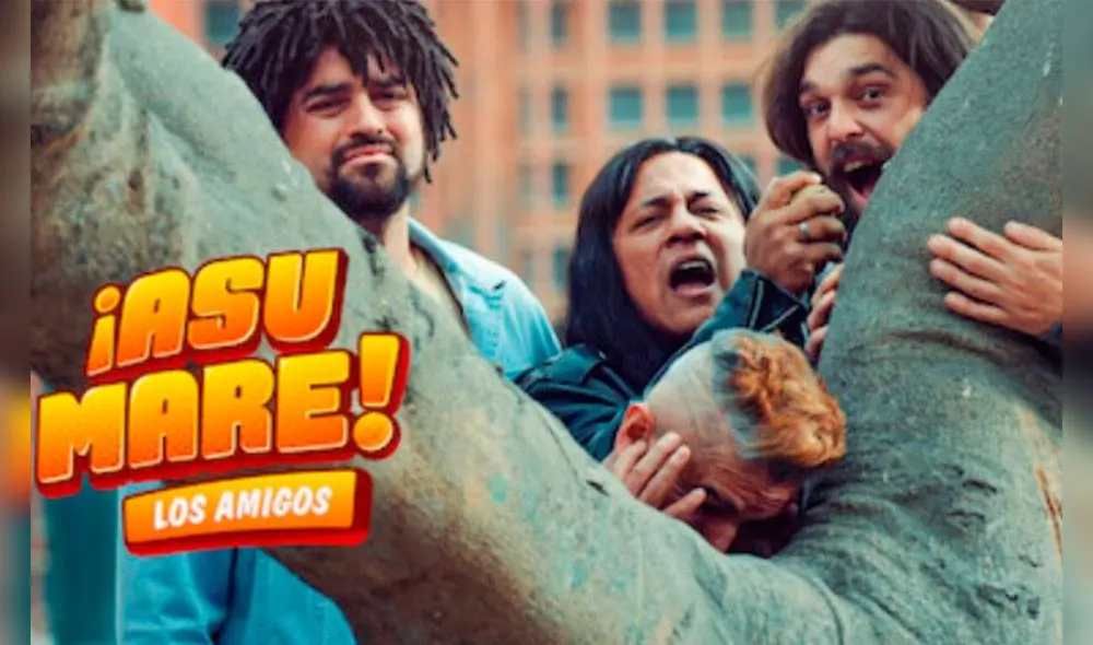El 9 de febrero de 2023 se estrenó 'Asu mare: los amigos'. Foto: Captura de YouTube