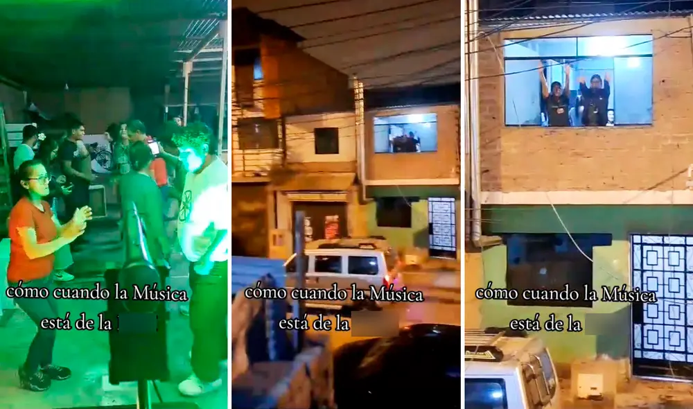 Los vecinos no se resistieron y bailaron al ritmo de ‘Don José’. Foto: composición/TikTok/@Nininmaytaalcanta Los vecinos no se resistieron y bailaron al ritmo de ‘Don José’. Foto: composición/TikTok/@Nininmaytaalcanta
