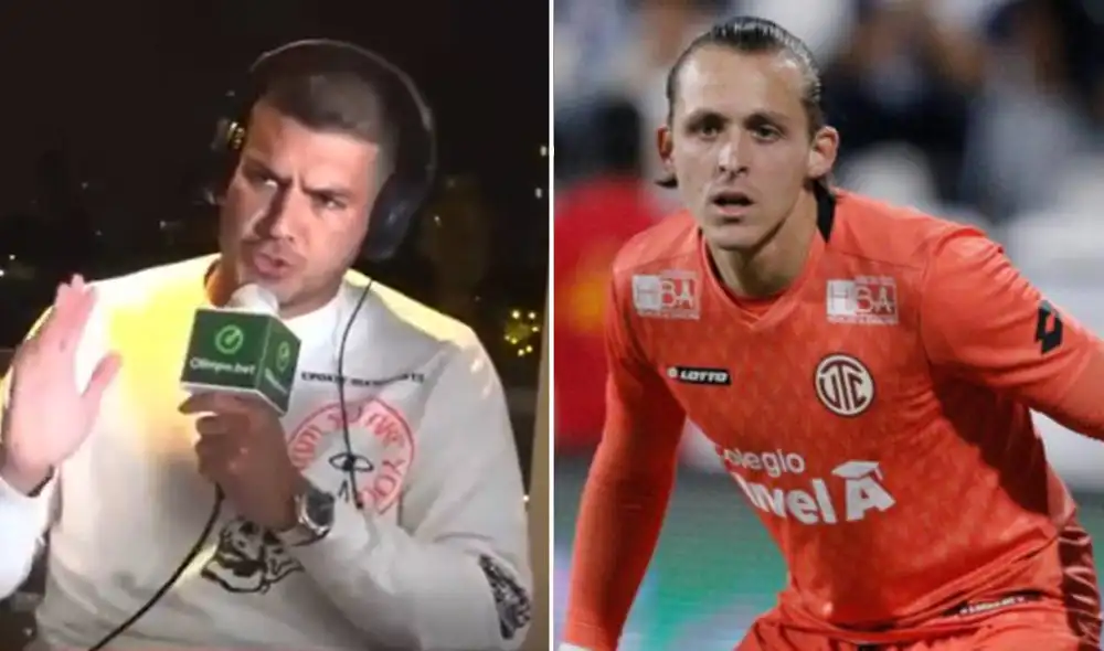 Erick Delgado se refirió al triunfo de Universitario sobre UTC en el Monumental. Foto: composición LR/captura ‘Erick y Gonzalo’.