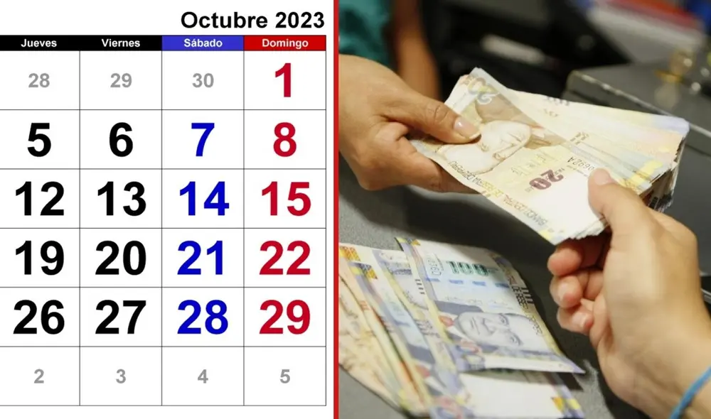 Conoce todos los detalles sobre el feriado de este domingo 8 de octubre que coincide con el día de descanso habitual de los trabajadores. Foto: composición LR/calendarpedia/Andina