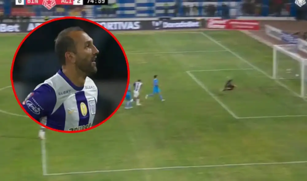 Hernán Barcos convirtió su doblete para los blanquimorados. Foto: captura/Liga 1 Max / Video: Liga 1 Max Hernán Barcos convirtió su doblete para los blanquimorados. Foto: captura/Liga 1 Max / Video: Liga 1 Max