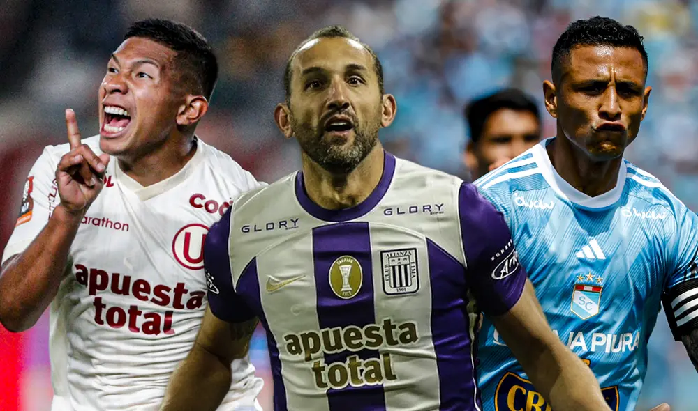 Alianza Lima, Universitario y Sporting Cristal pelean por el Torneo Clausura de la Liga 1. Foto: composición LR/archivo
